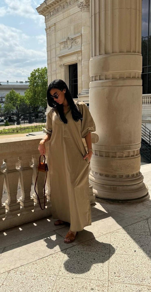 Robe Elena Beige